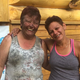 Joanne Barnaby (left, obviously) reunited with her friend, Tammy Cauldron. (Image: Courtesy Joanne Barnaby)